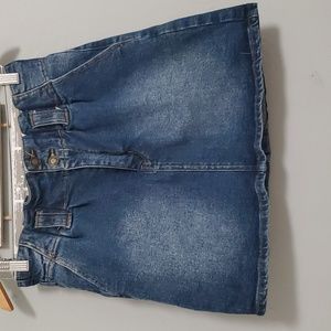 Denim skirt